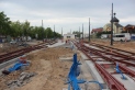 Budowa linii tramwajowej na ulicy Lubelskiej (1 czerwca 2015)