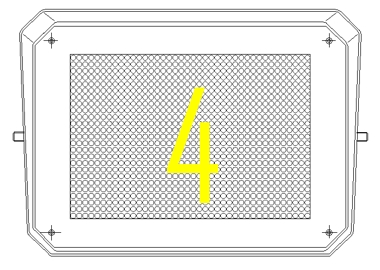 Sygnał żądanej trasy przejazdu [żółta cyfra numeru toru] - na trasie zwrotnica w nieprawidłowym położeniu lub w trakcie przestawiania