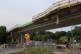 Budowa estakady tramwajowej w ulicy Synów Pułku (5 lipca 2023)