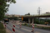 Budowa estakady tramwajowej w ulicy Synów Pułku (5 lipca 2023)