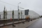 Budowa nowych hal zajezdni tramwajowej MPK Olsztyn (22 października 2023)